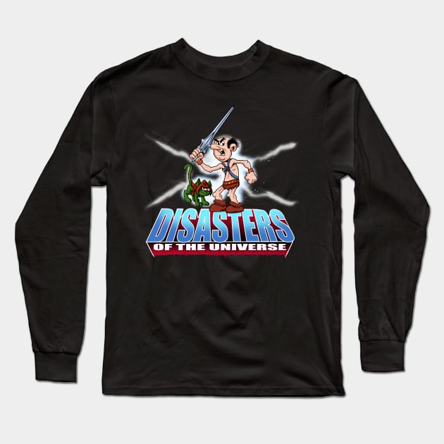 Disasters Of The Universe Long Sleeve T-Shirt by FreddyK